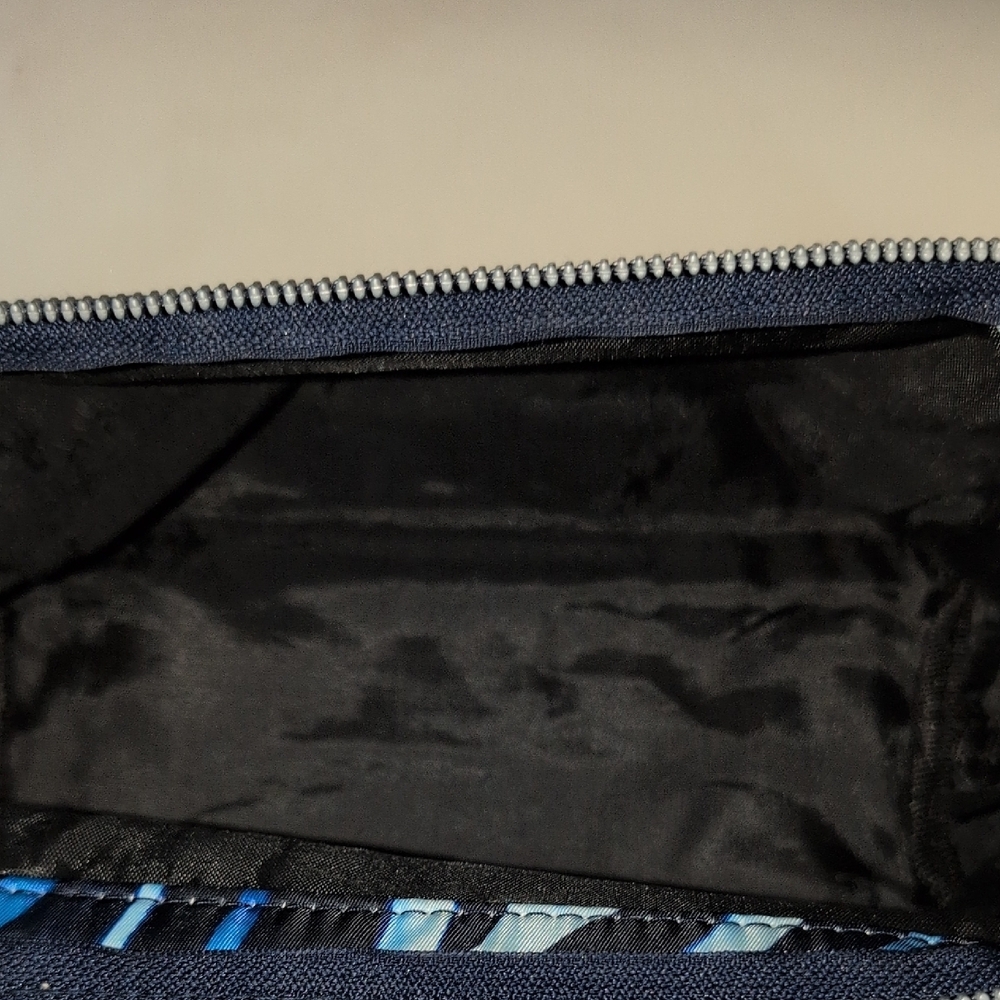 Aimee Kestenberg Black and Blue Patterned Cosmetics Bag - Picture 7 of 7